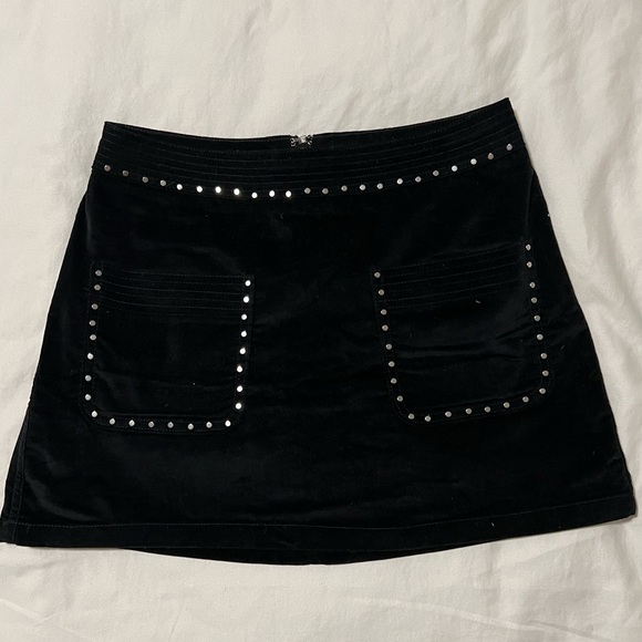 Abercrombie & Fitch Dresses & Skirts - Abercrombie and Fitch Black Faux Suede Skirt